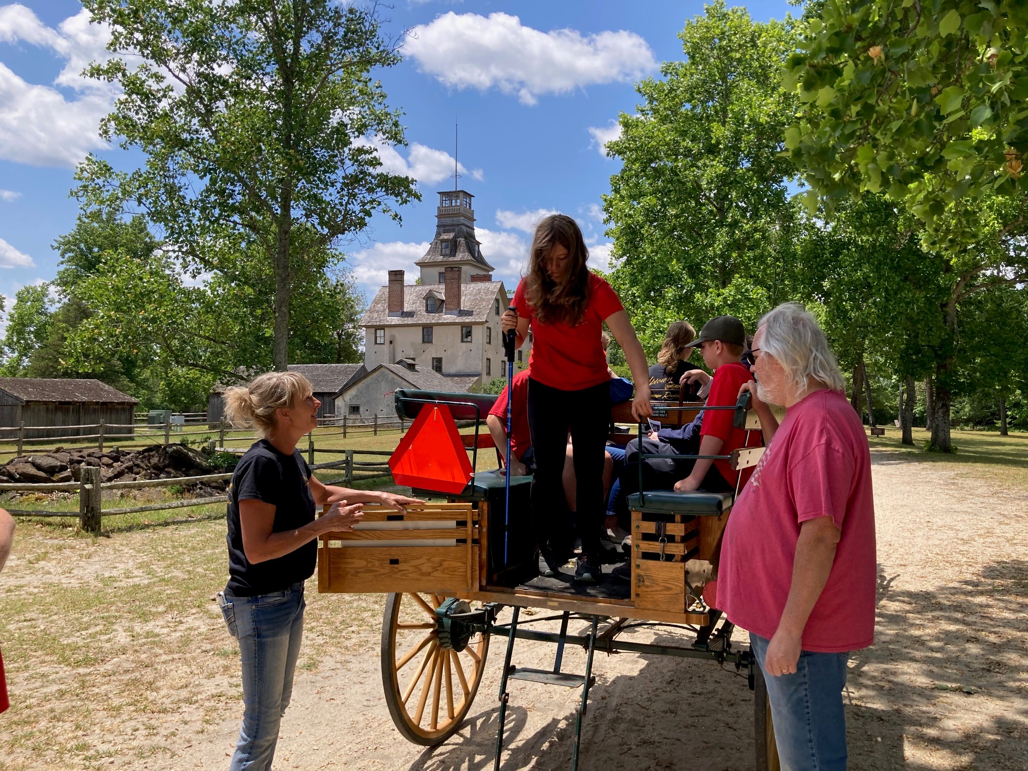 Kids Love Wagon Rides ! - Batsto Village